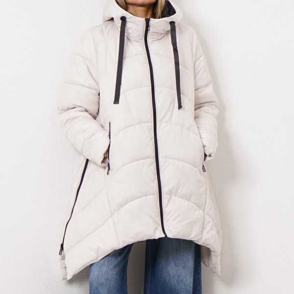 padded coat (cape type)