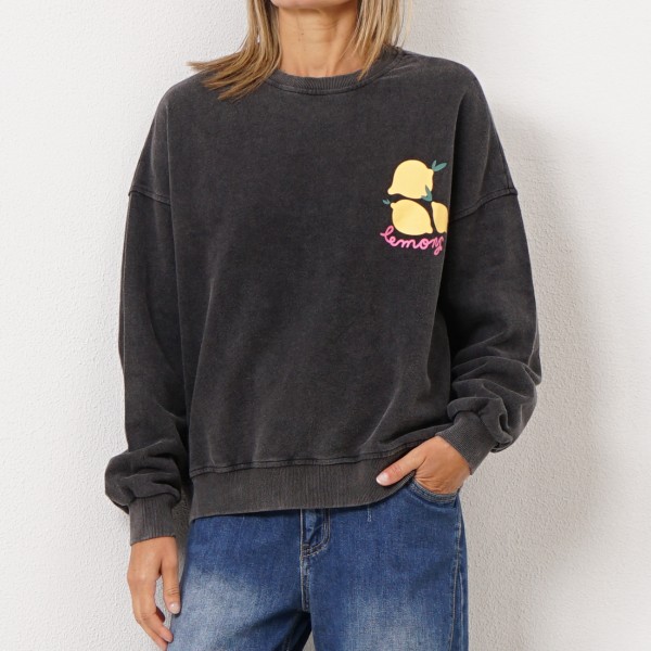 oversize sweatshirt with print