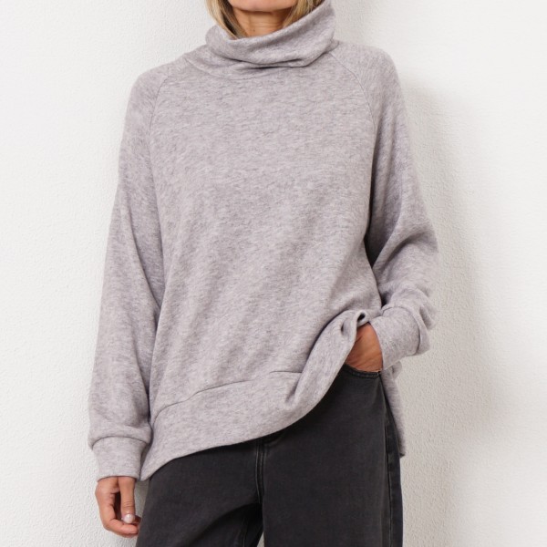 turtleneck knit sweater