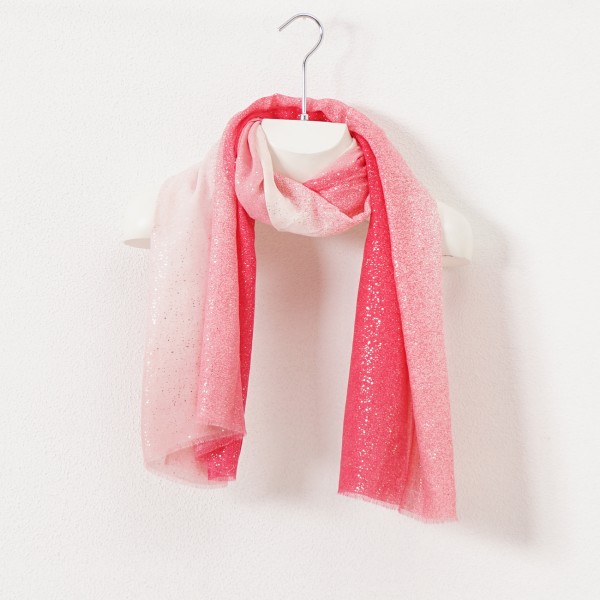 scarf with lurex (cotton/viscose)