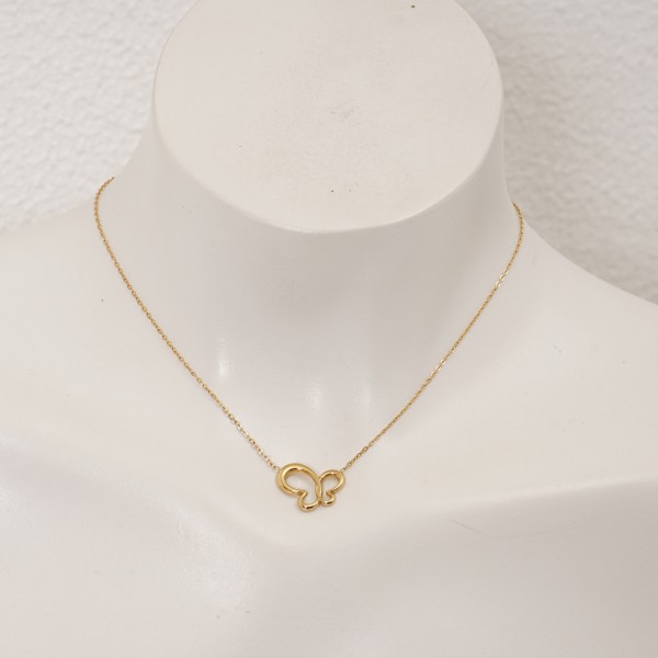 Stainless steel (surgical steel) necklace, nickel-free