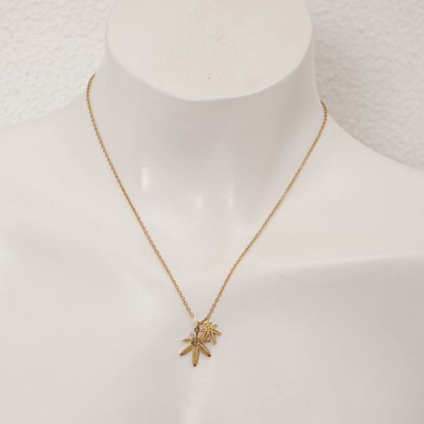 Stainless steel (surgical steel) necklace, nickel-free