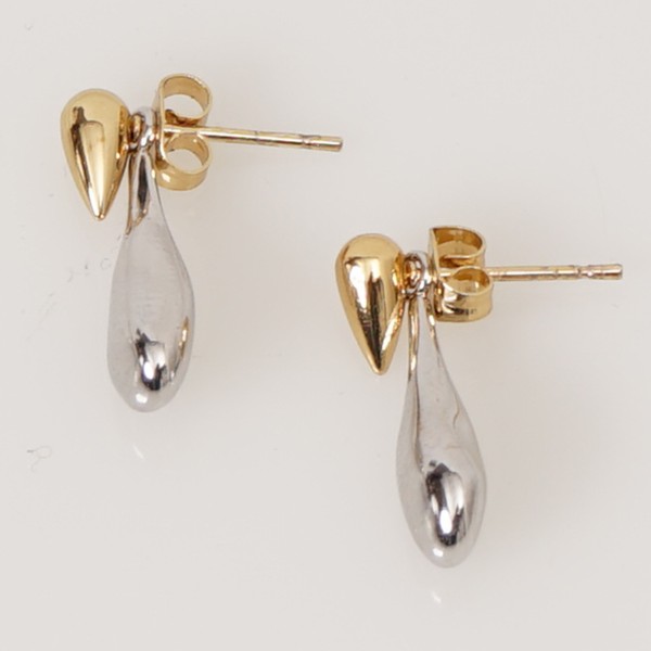 Stainless steel earrings (surgical steel), nickel-free