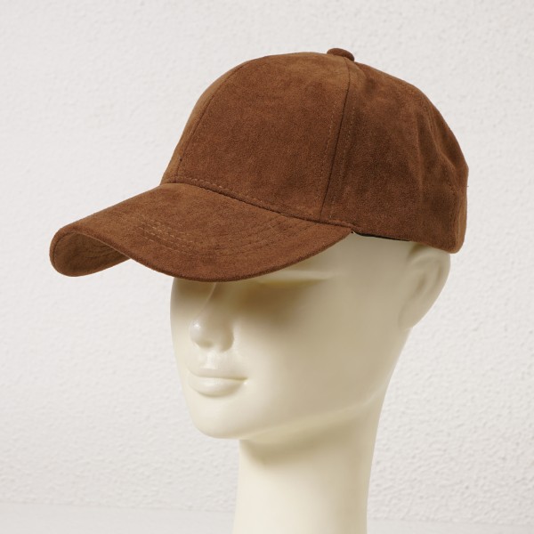 Suede cap