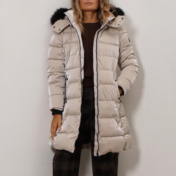 Padded jacket with hood