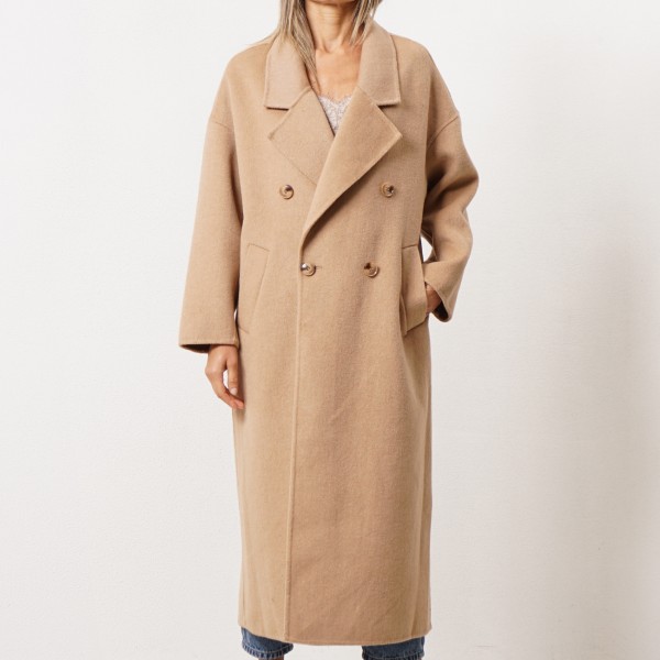 Farmhouse coat with invisible seams (handmade) (premium)