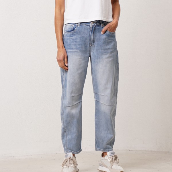 Vintage denim balloon pants