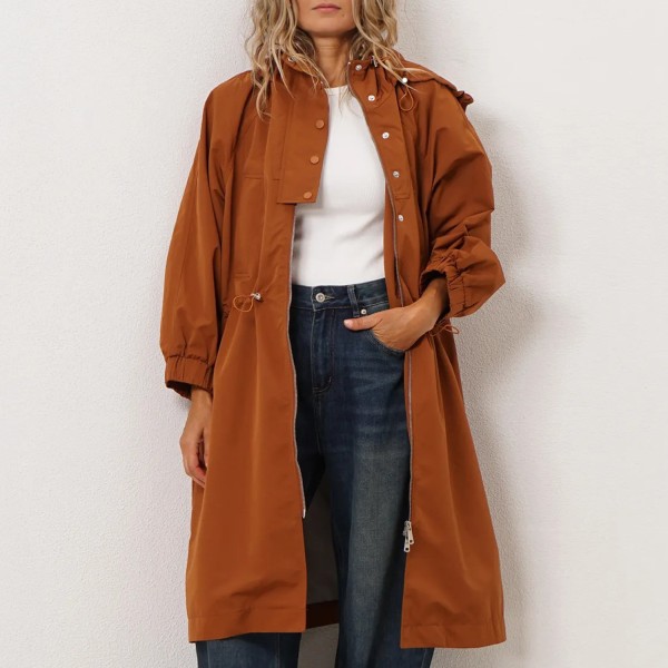 Waterproof parka with adjustable fit (premium)
