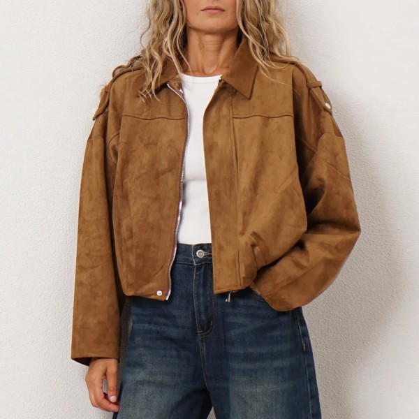 premium nubuck leather jacket