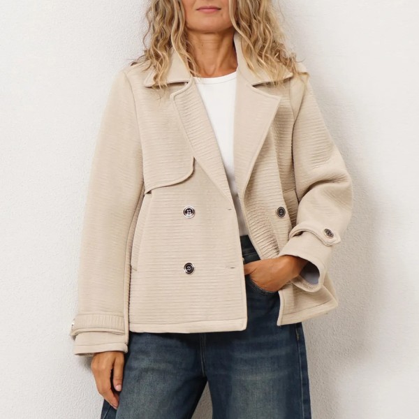 Neoprene jacket (faux plain)