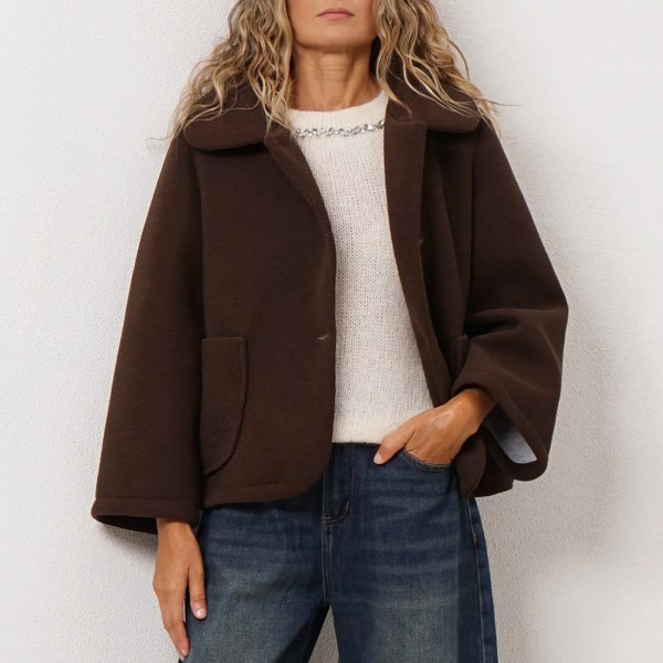 Neoprene jacket (faux plain)