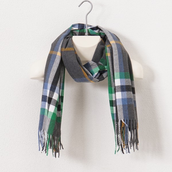 Fringed scarf (soft touch)