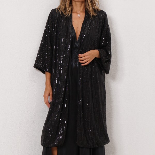 Viscose jacket w/ sequins (lined)