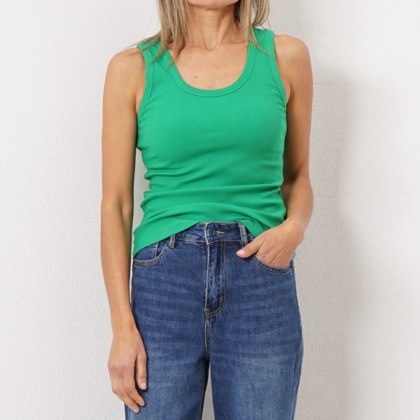 carded top with elastane and rayon