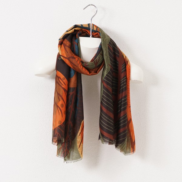 cotton/viscose scarf