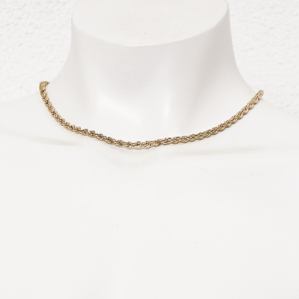 stainless steel necklace (surgical steel) without nickel