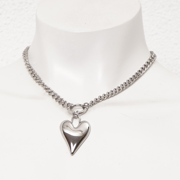 stainless steel necklace (surgical steel) without nickel