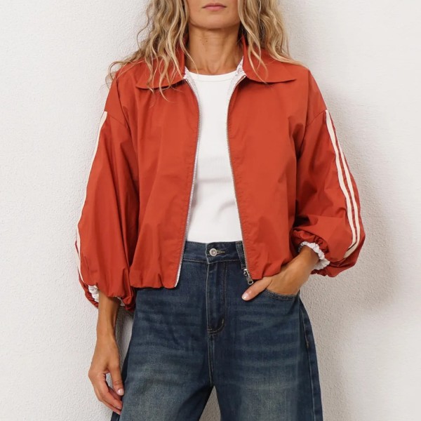 Reversible mesh/lace jacket