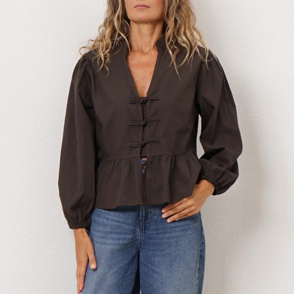 Poplin blouse