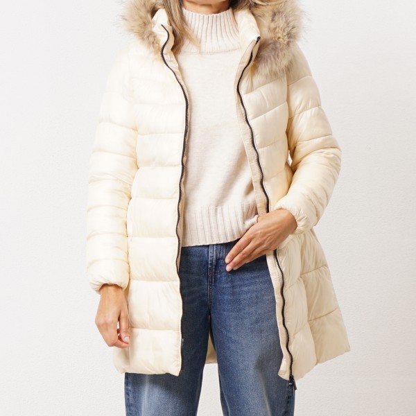 Padded parka with hood