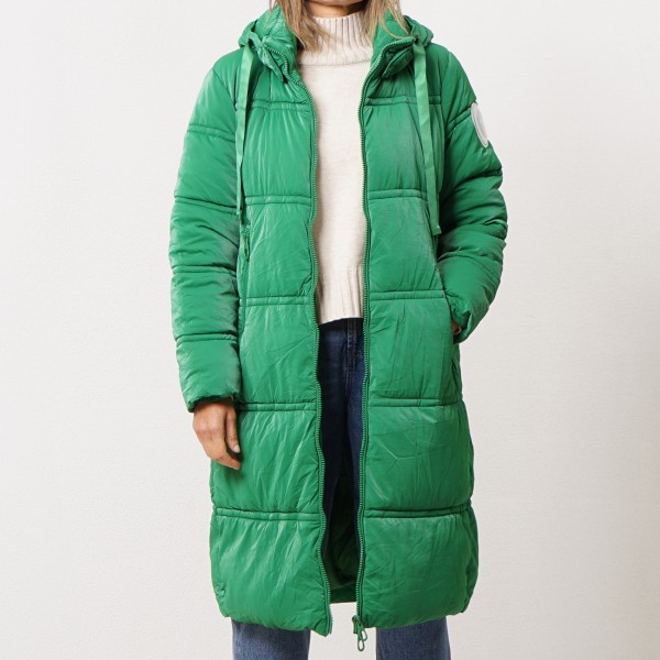 Padded jacket with hood