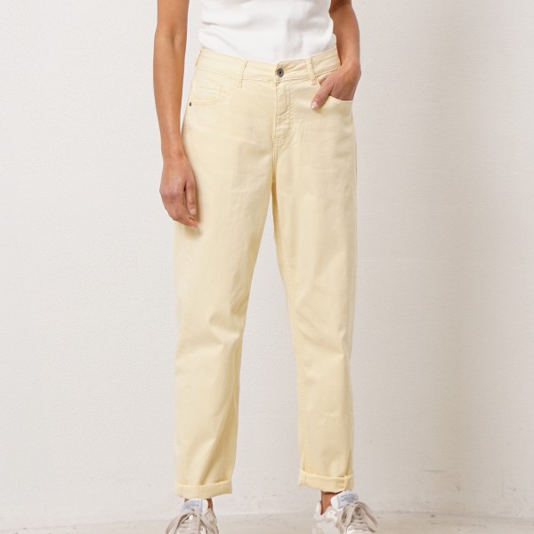 Balloon pants with elastane