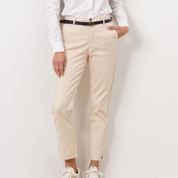 pants with mesh pockets + belt