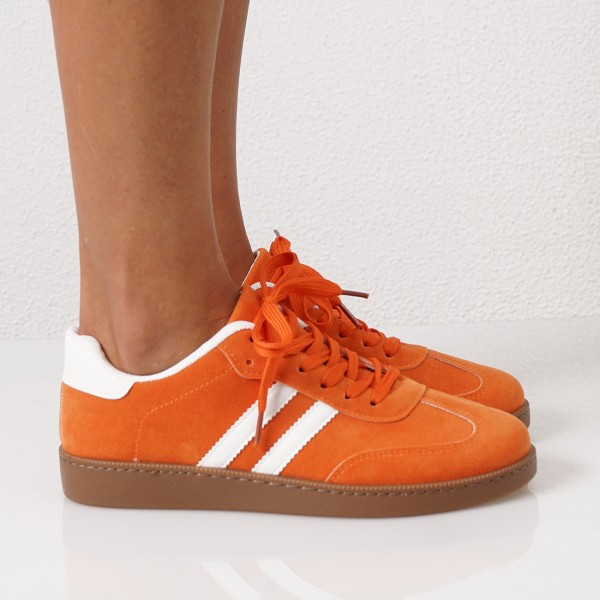 sneaker with applications