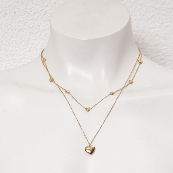 stainless steel necklace (surgical steel) without nickel