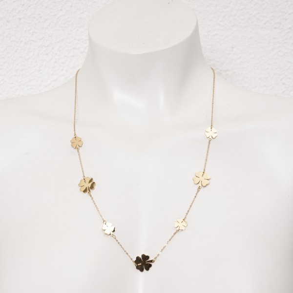 stainless steel necklace (surgical steel) without nickel