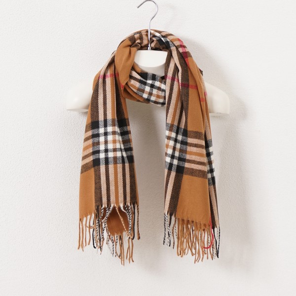 scarf with fringe (soft touch)