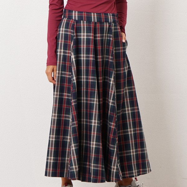 Farm skirt with flared skirt