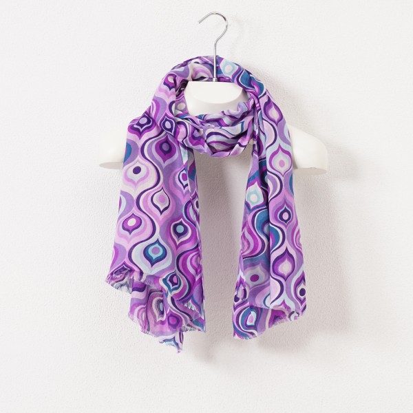 viscose/cotton scarf