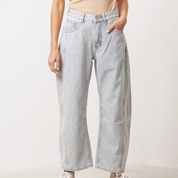 Vintage denim balloon pants