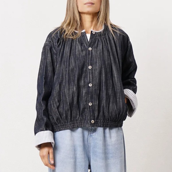 reversible denim jacket (premium)