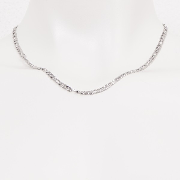 stainless steel necklace (surgical steel) without nickel