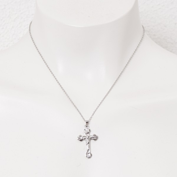 Stainless steel (surgical steel) necklace without nickel