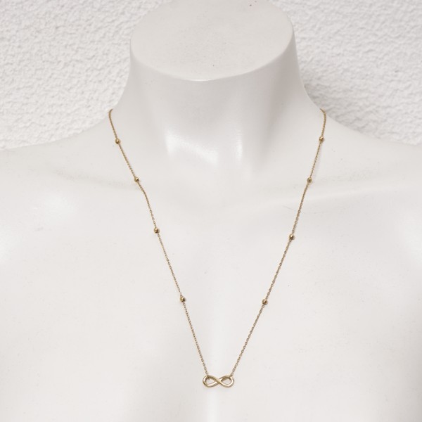 stainless steel necklace (surgical steel) without nickel
