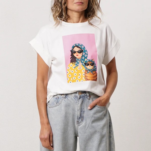 Vintage t-shirt with print