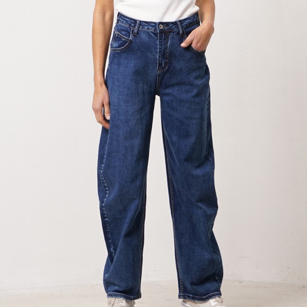 Balloon pants in denim