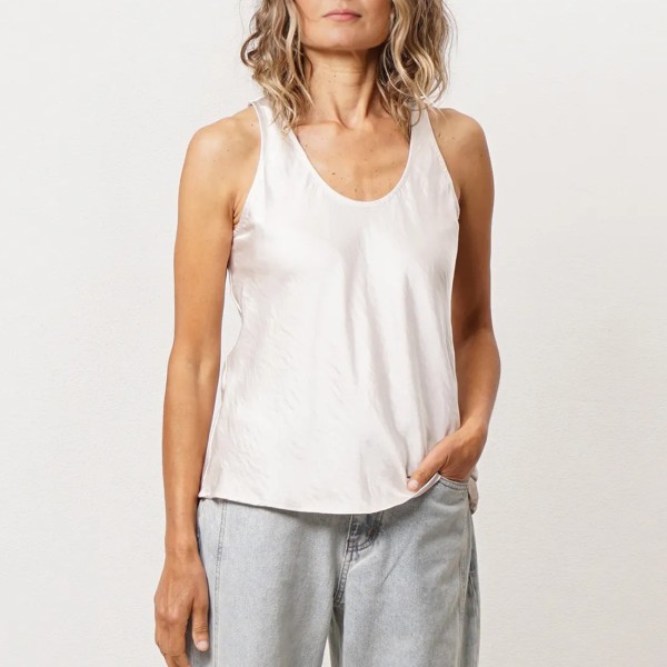Satin top