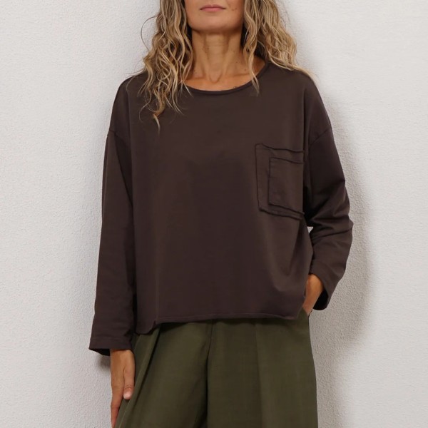 Cotton sweatshirt (fabric blend)