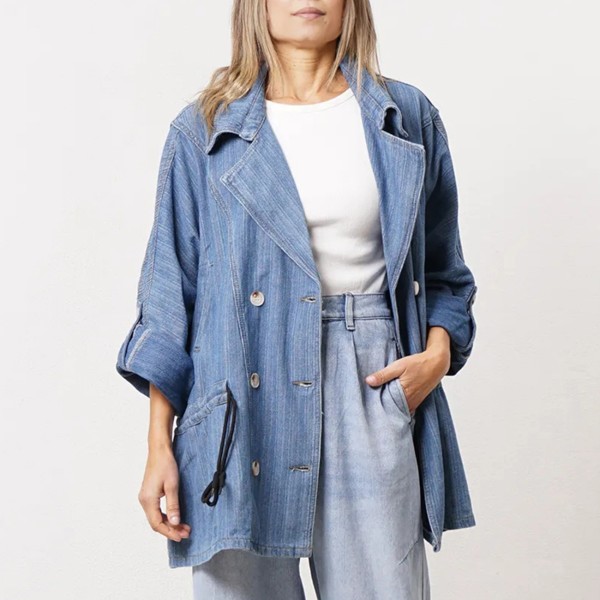 Vintage denim parka (premium)
