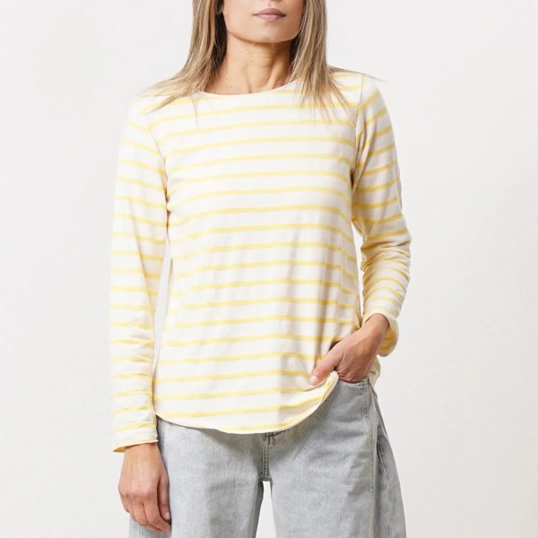 Striped sweater (jacquard)