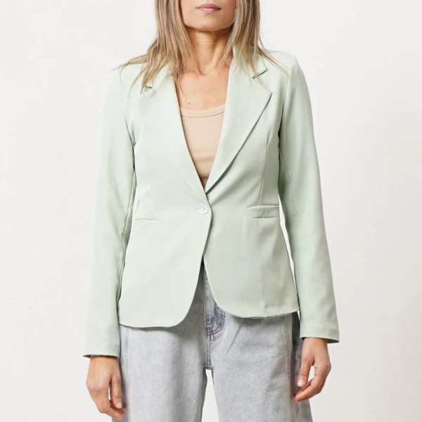 Blazer lined with elastane
