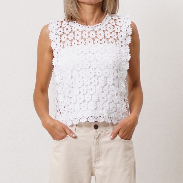 lace blouse with lining