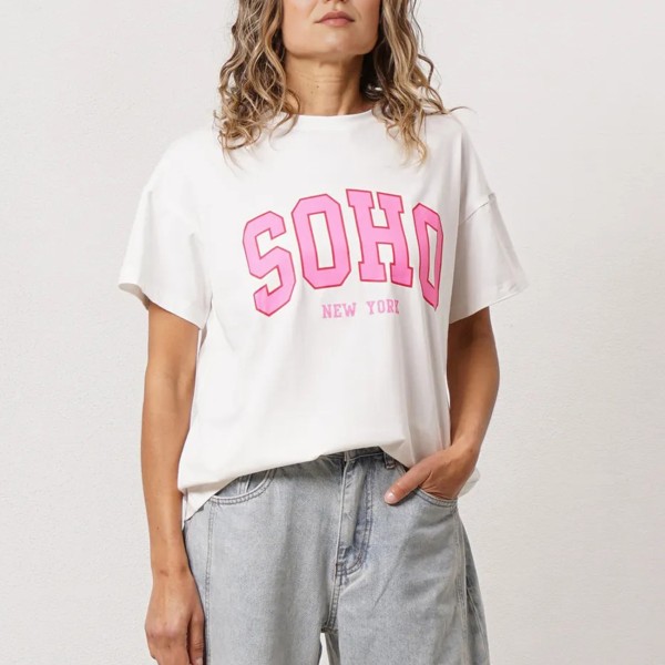 Vintage t-shirt with print (premium)