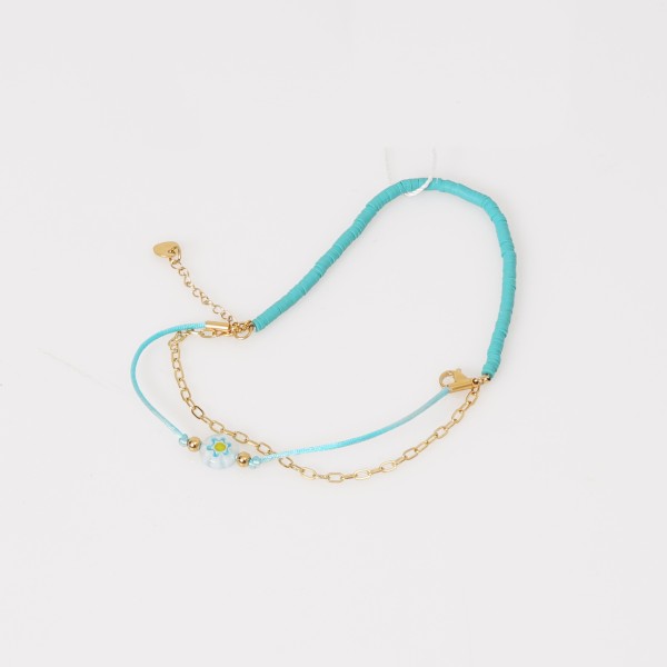 stainless steel bead bracelet