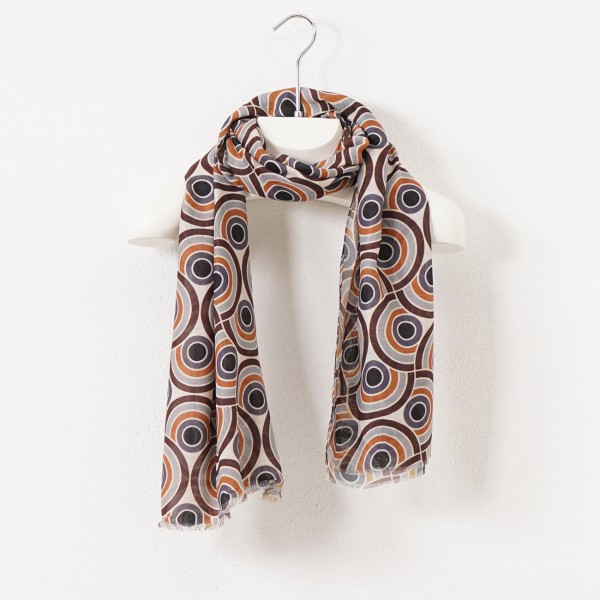 cotton/viscose scarf