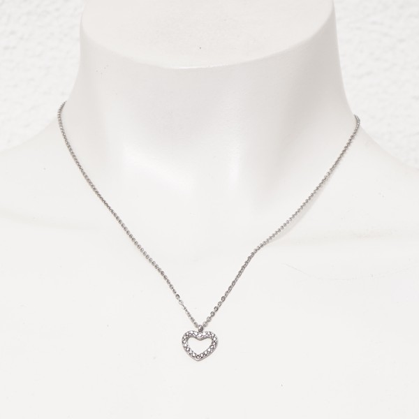 stainless steel necklace (surgical steel) without nickel